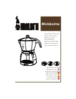 Bialetti Mokissima Instructions For Use Manual preview