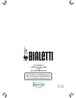 Предварительный просмотр 25 страницы Bialetti Mokona Instructions For Use Manual