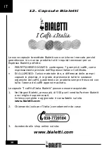 Preview for 30 page of Bialetti SUPER CF69 Instructions For Use Manual