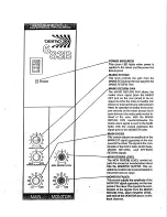 Предварительный просмотр 7 страницы Biamp 83 B Series Operation Manual