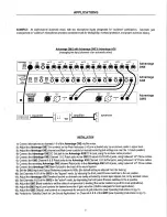 Предварительный просмотр 9 страницы Biamp ADVANTAGE GM/2 Operation Manual