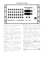 Предварительный просмотр 3 страницы Biamp ADVANTAGE RPM 300 Operation Manual