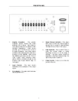 Preview for 8 page of Biamp D60EQ Operation Manual