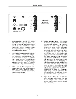 Preview for 9 page of Biamp D60EQ Operation Manual