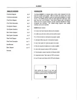 Preview for 2 page of Biamp DJ 3600 Operation Manual