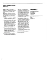 Preview for 18 page of Biamp DJ 5001 Operation Manual