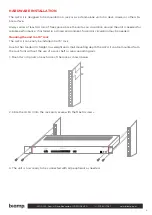 Предварительный просмотр 6 страницы Biamp IMPERA ALFA II Installation Manual