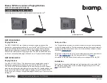 Biamp NPX G1040 Installation & Operation Manual предпросмотр