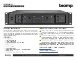 Preview for 1 page of Biamp PREZONE2 Installation & Operation Manual