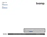 Preview for 14 page of Biamp PREZONE2 Installation & Operation Manual