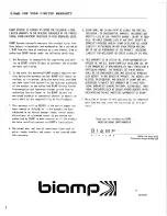 Preview for 10 page of Biamp Rackmax Operation Manual