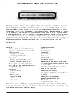 Preview for 4 page of Biamp VA-4030 Manual