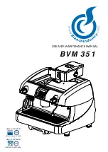 Bianchi Industry BVM 351 Use And Maintenance Manual preview