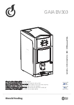 BIANCHI VENDING GAIA BV303 Use And Maintenance Manual preview