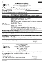 Preview for 4 page of BIANCHI VENDING GAIA STYLE Use And Maintenance Manual