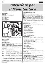 Preview for 10 page of BIANCHI VENDING GAIA STYLE Use And Maintenance Manual