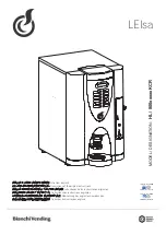 BIANCHI VENDING LEIsa Use And Maintenance Manual preview