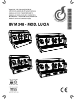 BIANCHI VENDING Lucia 2 Groups Operation And Maintenance Manual предпросмотр