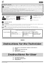 Preview for 16 page of Bianchi brasilia FESTA Use And Maintenance Manual