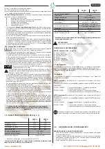 Preview for 5 page of Bianchi CS/1423H3S Use And Maintenance Manual