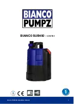 BIANCO PUMPZ SUB450 Installation Manual предпросмотр