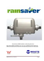 bianco RainsaverMK3E Installation And Operating Instructions Manual предпросмотр