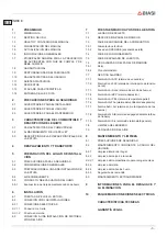 Preview for 3 page of Biasi Francesca 12 Instructions For Use And Maintenance Manual