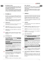 Preview for 7 page of Biasi Francesca 12 Instructions For Use And Maintenance Manual