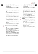 Preview for 17 page of Biasi Francesca 12 Instructions For Use And Maintenance Manual