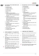 Preview for 21 page of Biasi Francesca 12 Instructions For Use And Maintenance Manual