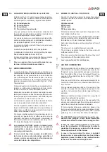 Preview for 25 page of Biasi Francesca 12 Instructions For Use And Maintenance Manual