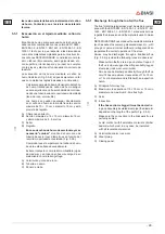 Preview for 29 page of Biasi Francesca 12 Instructions For Use And Maintenance Manual