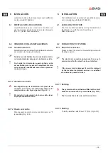 Preview for 31 page of Biasi Francesca 12 Instructions For Use And Maintenance Manual