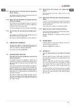 Preview for 47 page of Biasi Francesca 12 Instructions For Use And Maintenance Manual