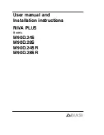 Preview for 1 page of Biasi RIVA PLUS M90D.24S User Manual And Installation Instructions