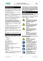 Preview for 3 page of BIAX BE 1005 R Translation Of The Original Operating Manual