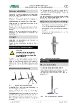 Preview for 5 page of BIAX BE 1005 R Translation Of The Original Operating Manual