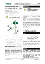 Preview for 14 page of BIAX BE 1005 Translation Of The Original Operating Manual