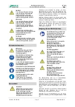 Preview for 3 page of BIAX BP 0,5-10 Translation Of The Original Operating Manual