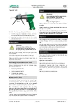 Preview for 11 page of BIAX BP 0,5-10 Translation Of The Original Operating Manual