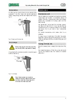 Preview for 9 page of BIAX FR 3-8 Operating Manual