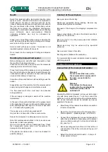 Preview for 4 page of BIAX HB 12 S Translation Of The Operating Instructions