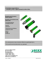 BIAX KGS 10-9 Quick Start Manual preview