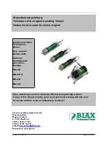 Preview for 1 page of BIAX MB 20/2 Translation Of The Original Operating Manual