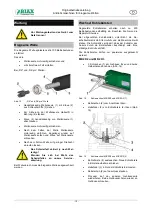 Preview for 11 page of BIAX MB 20/2 Translation Of The Original Operating Manual