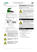 Preview for 23 page of BIAX MB 20/2 Translation Of The Original Operating Manual