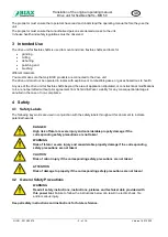 Preview for 3 page of BIAX MB 50 Translation Of The Original Operating Manual