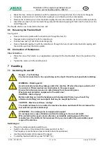 Preview for 12 page of BIAX MB 50 Translation Of The Original Operating Manual