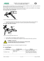 Preview for 14 page of BIAX MB 50 Translation Of The Original Operating Manual