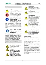 Preview for 12 page of BIAX R 2732 Translation Of The Original Operating Manual